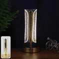 Golden LED Decor Lamp