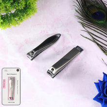 Stainless Steel Folding Portable Large Nail Clippers Nail File (1 Pc / Mix Design)