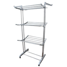 Heavy Duty Stainless Steel 3 Layer Foldable Cloth Drying Stand (1 Set / With Color Box)