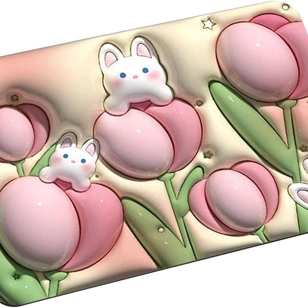 3D absorbent bath mat quick dry