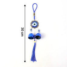 Decorative Evil Eye Hanging Wind Chime Set (2 Pc Set)