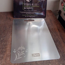 Apex Steel-X Stainless Steel Medium Chopping Board