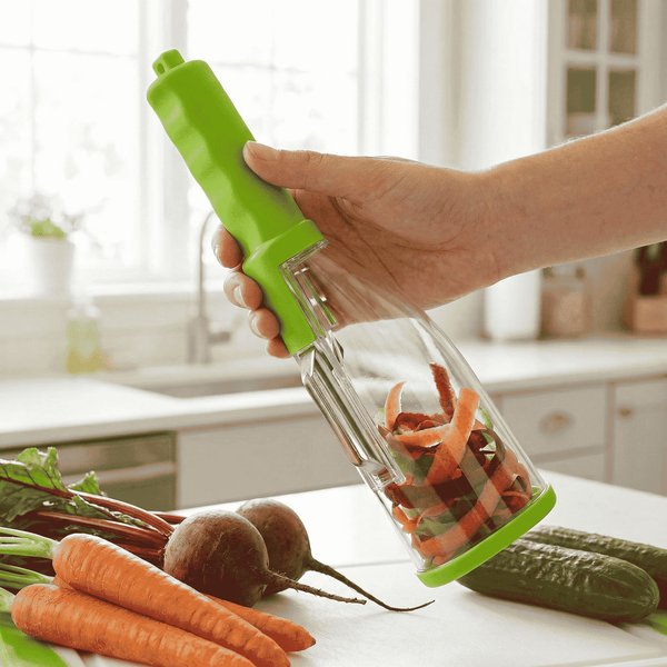 Smart Vegetable & Fruit Peeler with Container